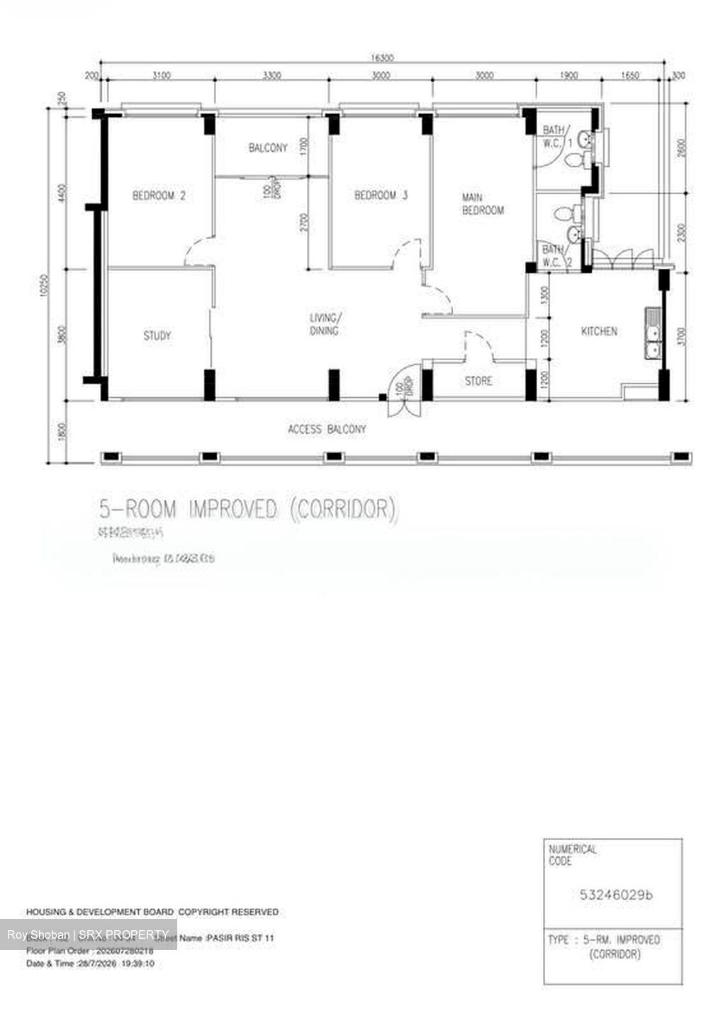 Blk 182 Pasir Ris Street 11 (Pasir Ris), HDB 5 Rooms #628586541